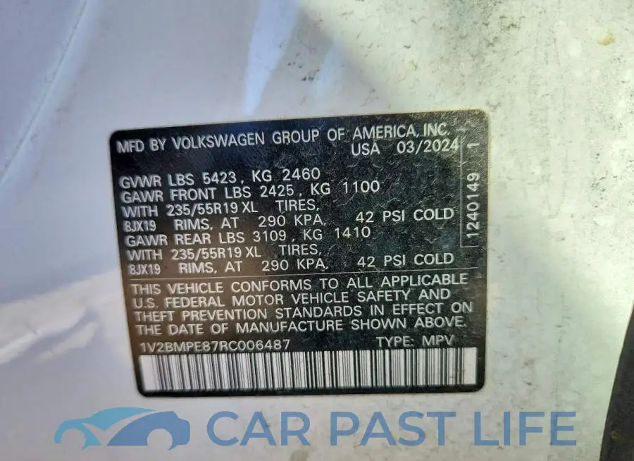 1V2BMPE87RC006487# 13
