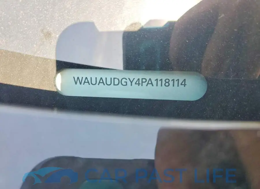 WAUAUDGY4PA118114# 12