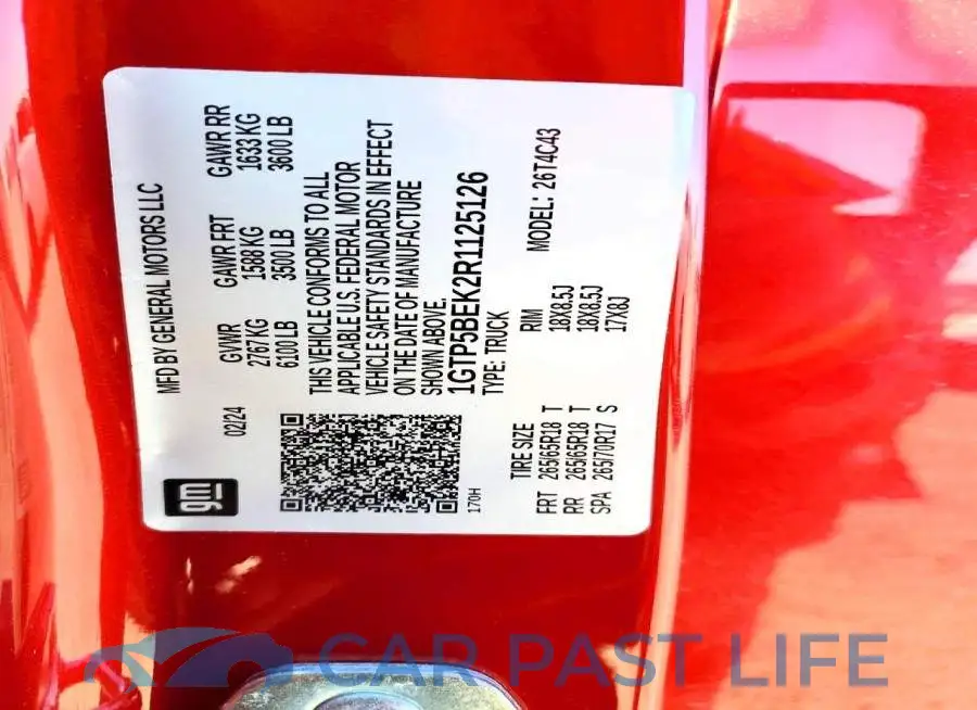 1GTP5BEK2R1125126# 12