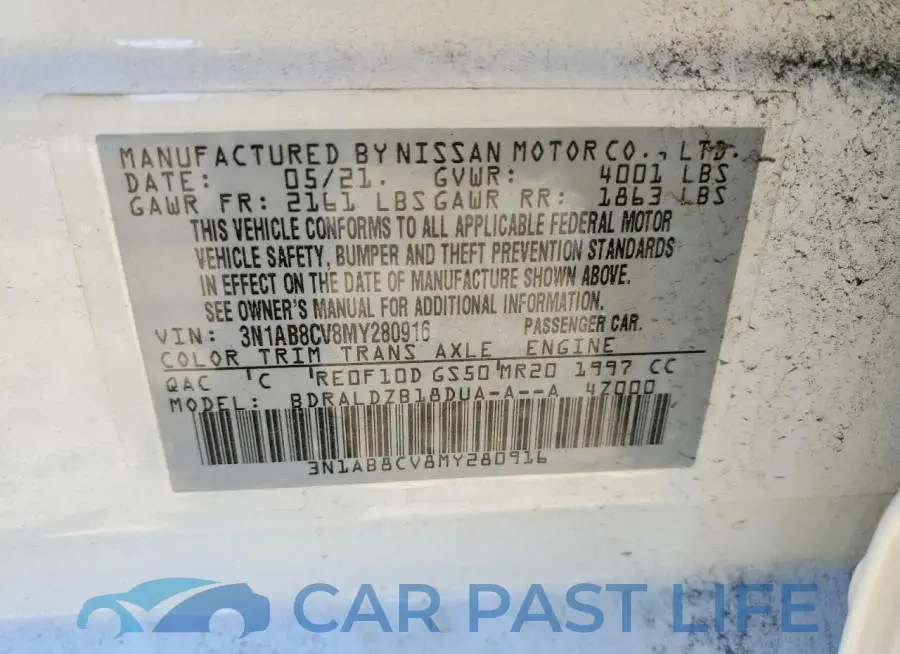 3N1AB8CV8MY280916# 12