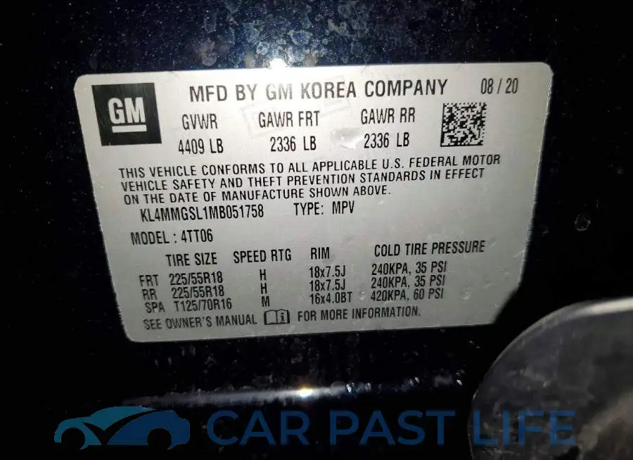 KL4MMGSL1MB051758# 12