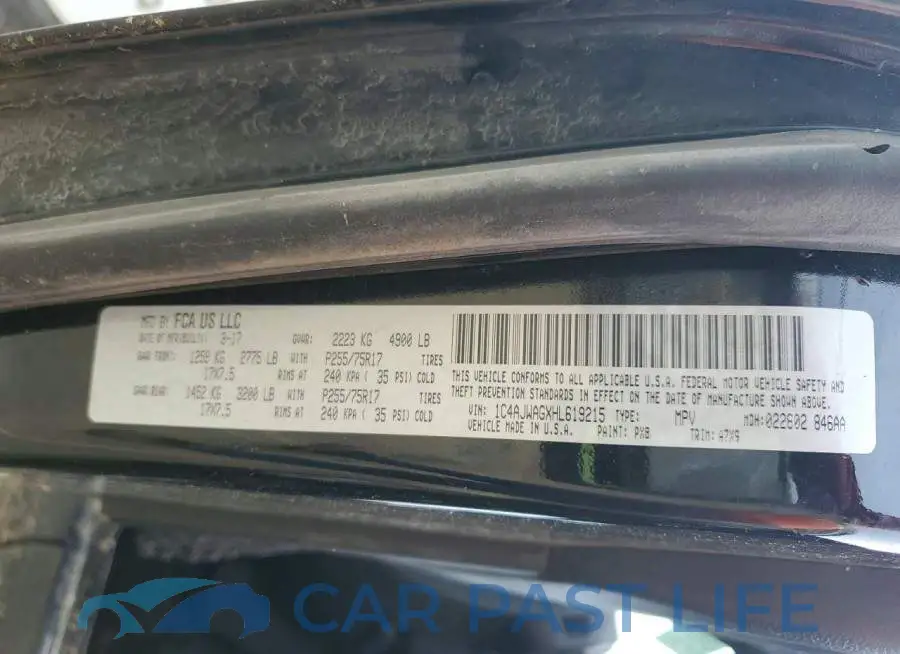 1C4AJWAGXHL619215# 14