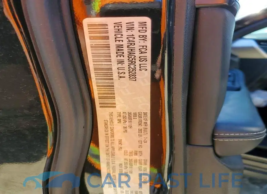 1C4RJHAG5RC252837# 14