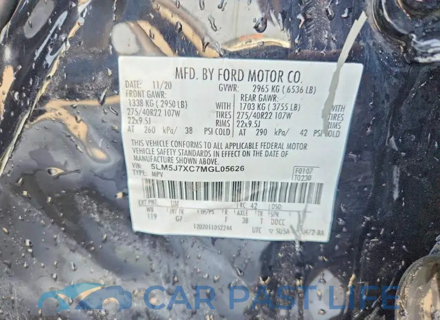 5LM5J7XC7MGL05626# 13
