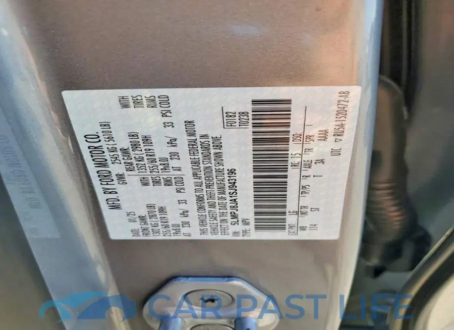 5LMPJ8JA1SJ943196# 14