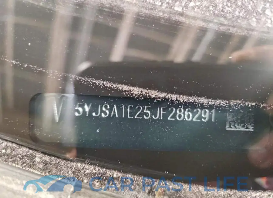5YJSA1E25JF286291# 12