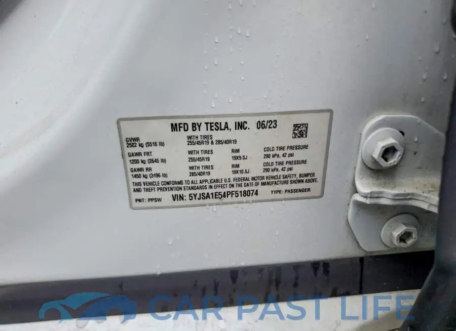 5YJSA1E54PF518074# 13