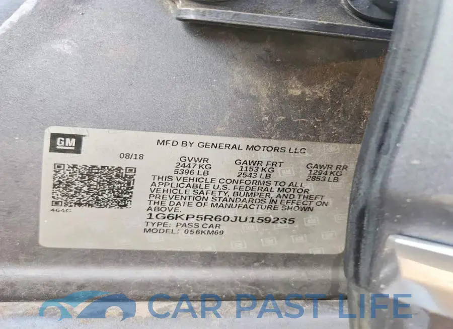 1G6KP5R60JU159235# 12