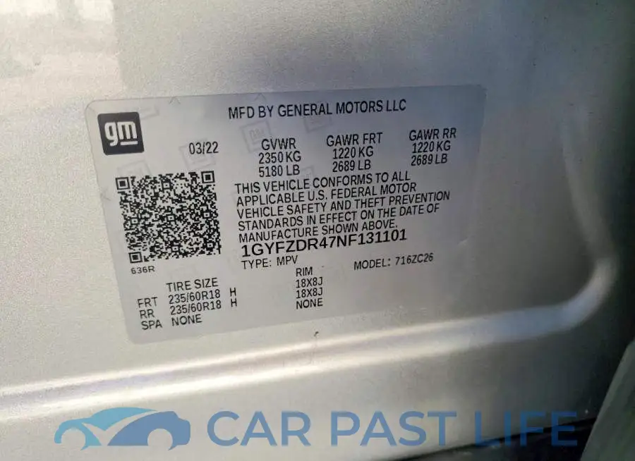 1GYFZDR47NF131101# 13