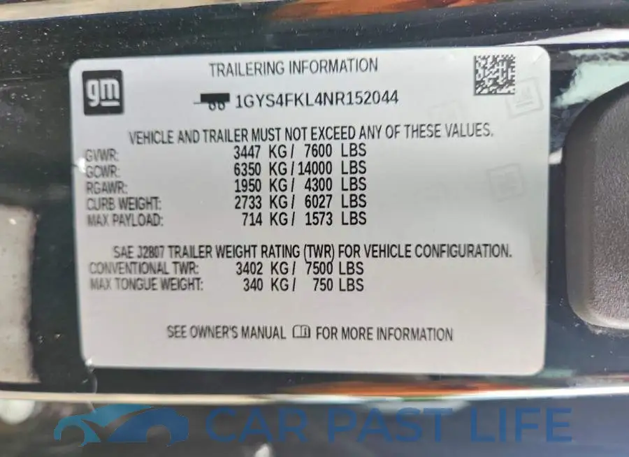 1GYS4FKL4NR152044# 13