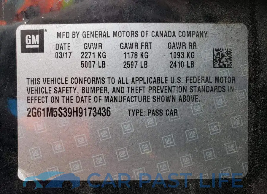 2G61M5S39H9173436# 12