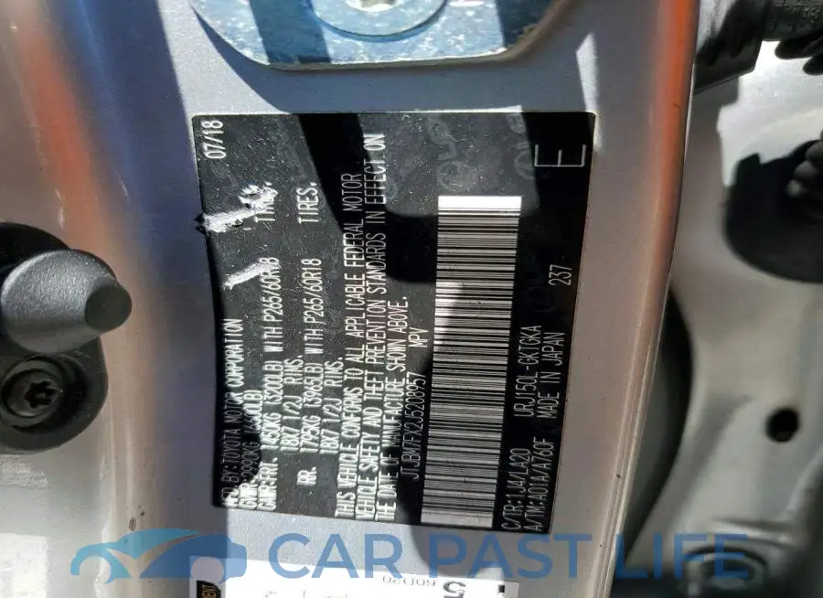JTJBM7FX2J5208957# 13