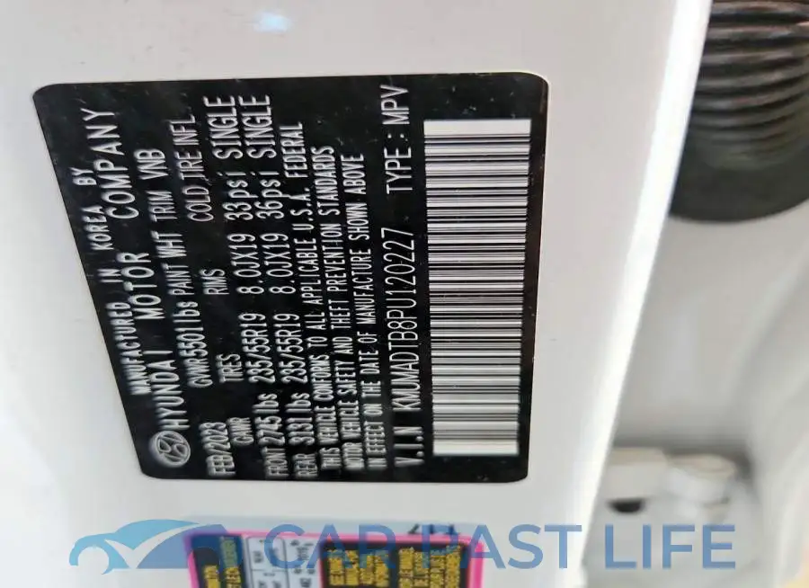 KMUMADTB8PU120227# 12