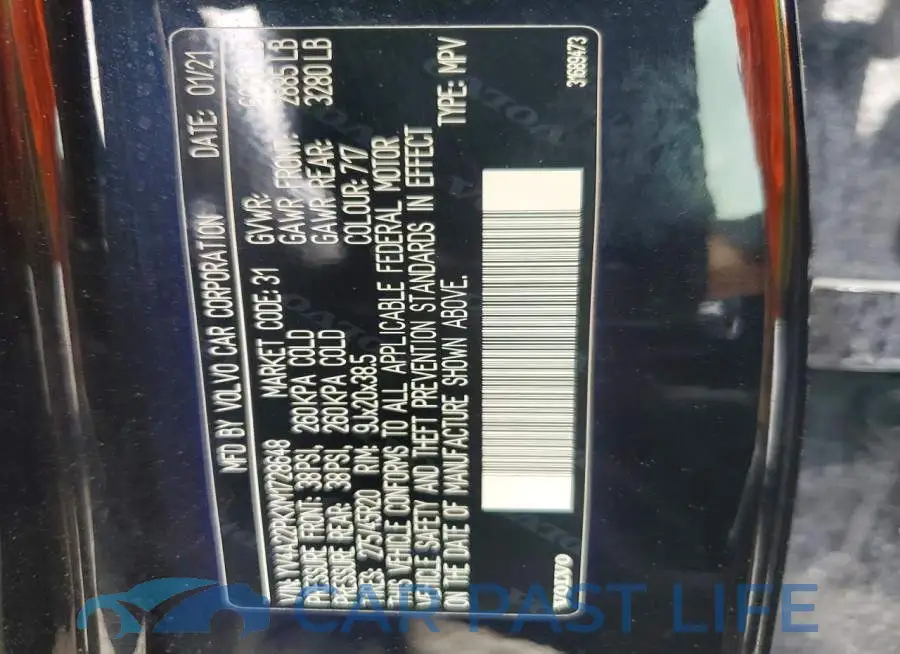 YV4A22PKXM1728648# 13