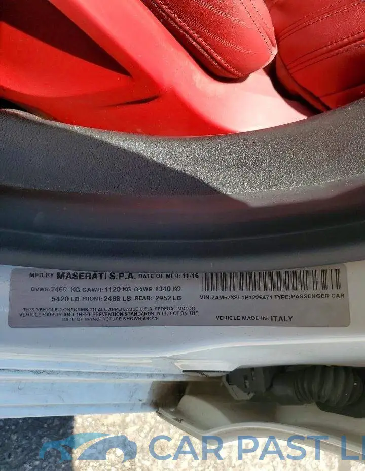 ZAM57XSL1H1226471# 12