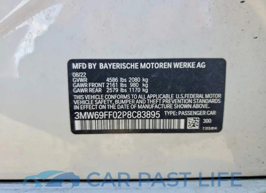 3MW69FF02P8C83895# 12