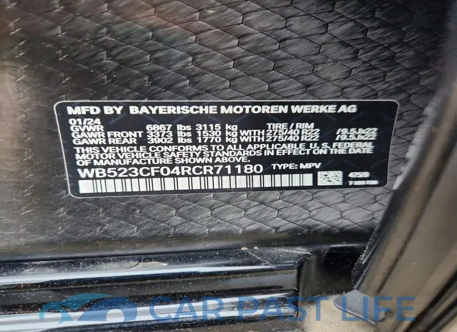 WB523CF04RCR71180# 13