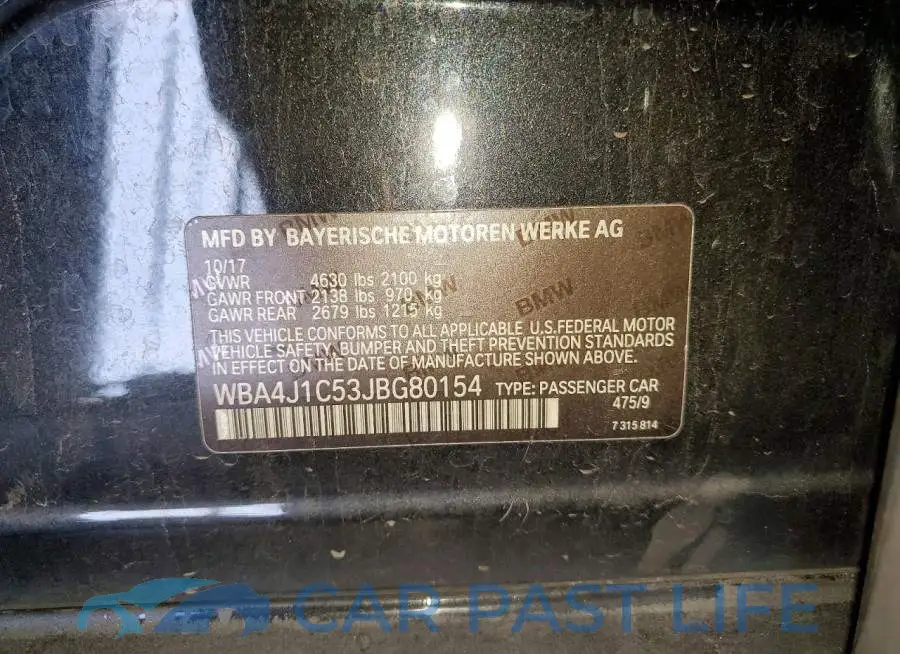 WBA4J1C53JBG80154# 12