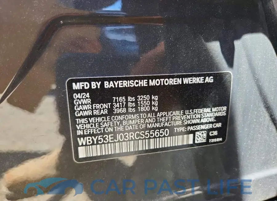 WBY53EJ03RCS55650# 12