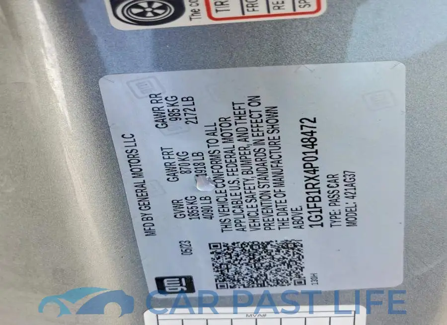 1G1FB1RX4P0148472# 12
