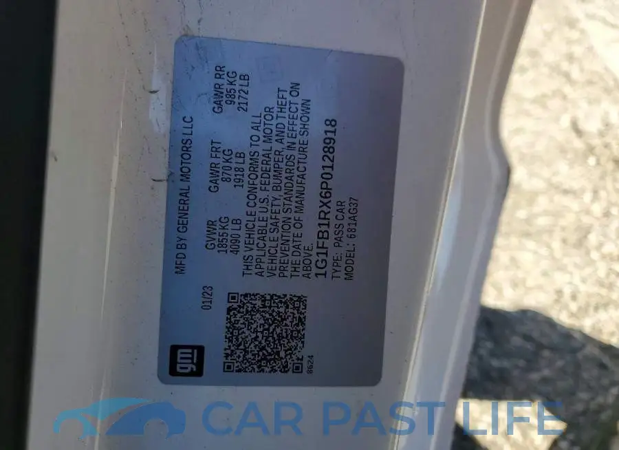 1G1FB1RX6P0128918# 13