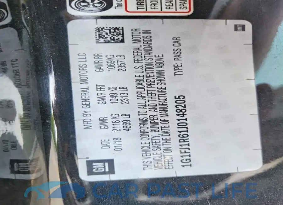 1G1FJ1R61J0148205# 12