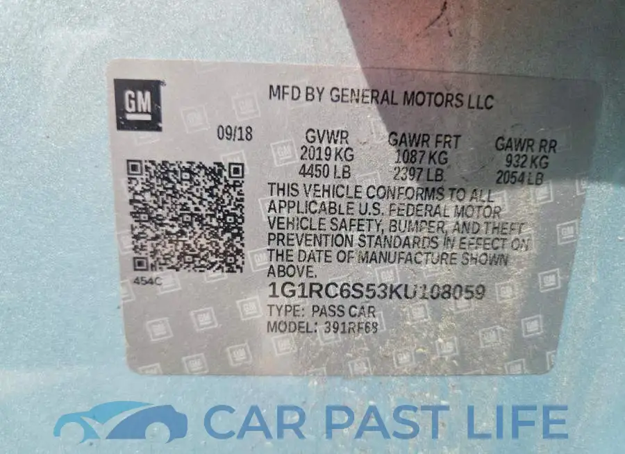 1G1RC6S53KU108059# 12