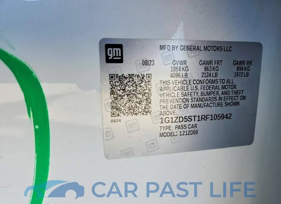 1G1ZD5ST1RF105942# 12