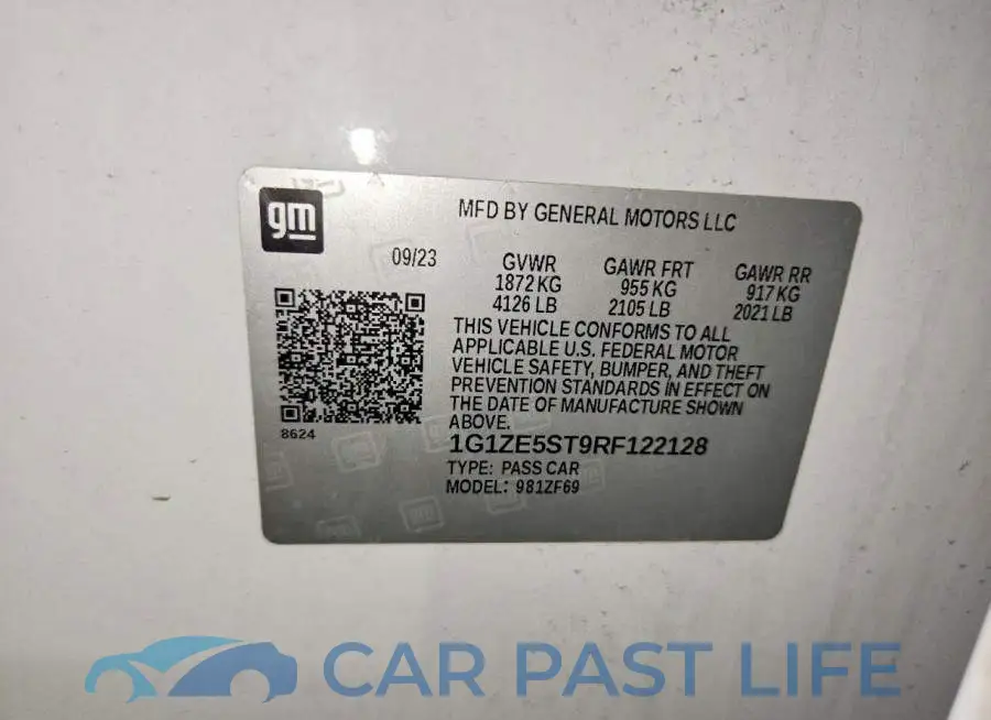 1G1ZE5ST9RF122128# 12