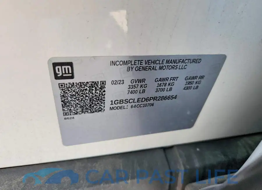 1GBSCLED6PR286654# 14