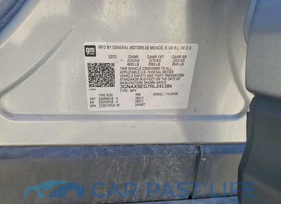 3GNAXSEG7RL241384# 14