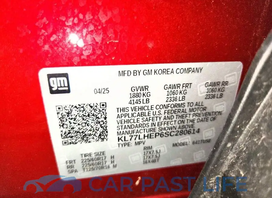 KL77LHEP6SC280614# 13
