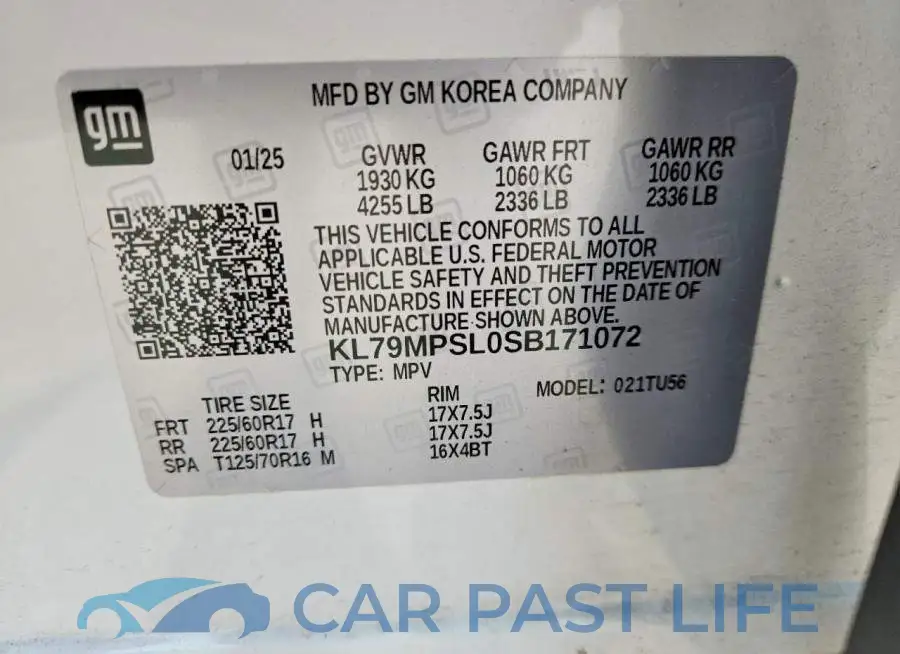 KL79MPSL0SB171072# 13