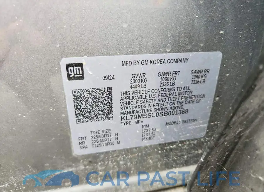 KL79MSSL0SB091368# 14