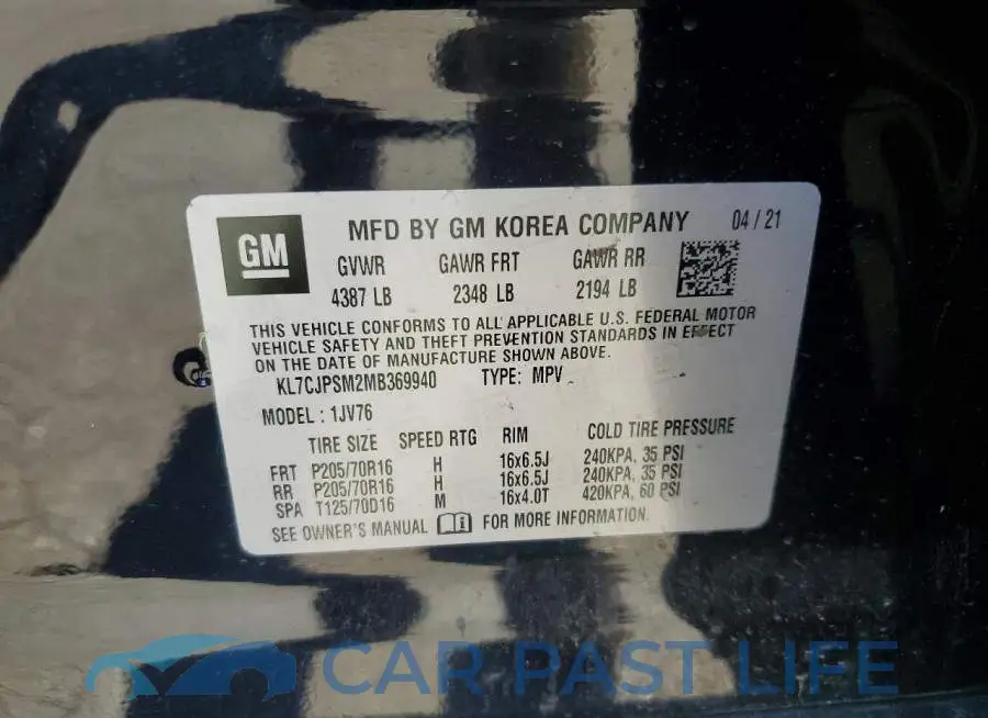 KL7CJPSM2MB369940# 13