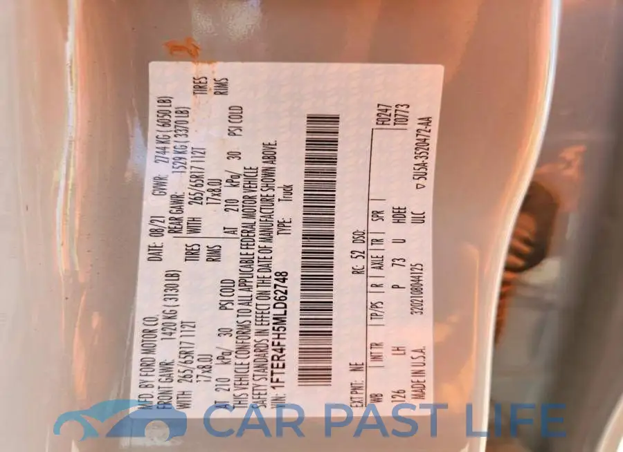 1FTER4FH5MLD62748# 12