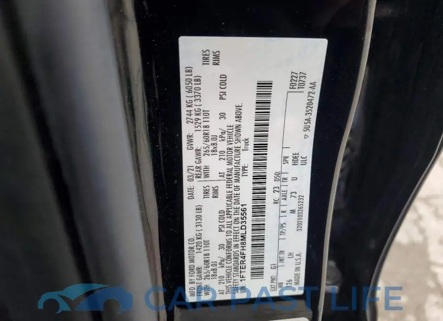 1FTER4FH8MLD35561# 13