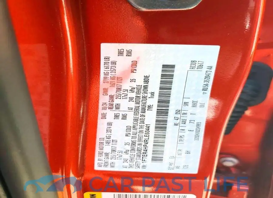 1FTER4HP4RLE60441# 12