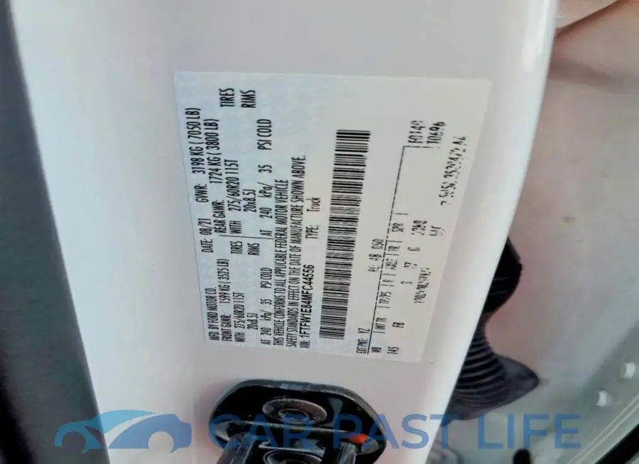 1FTFW1E84MFC44556# 12