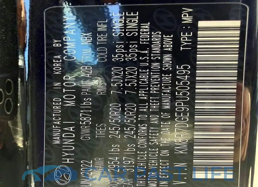 KM8R7DGE9PU505495# 15