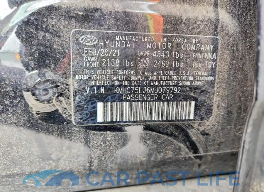 KMHC75LJ6MU079792# 12