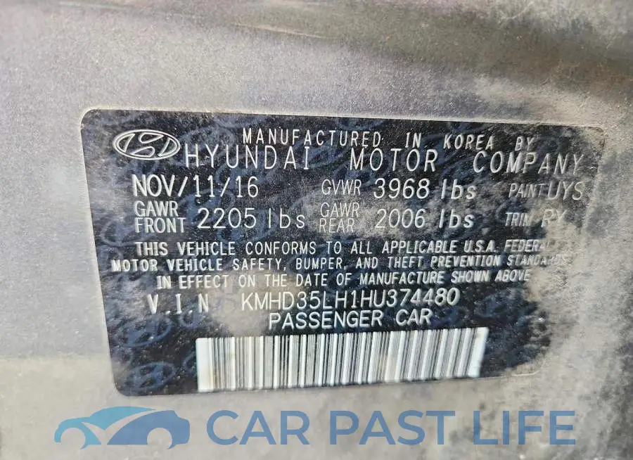 KMHD35LH1HU374480# 13