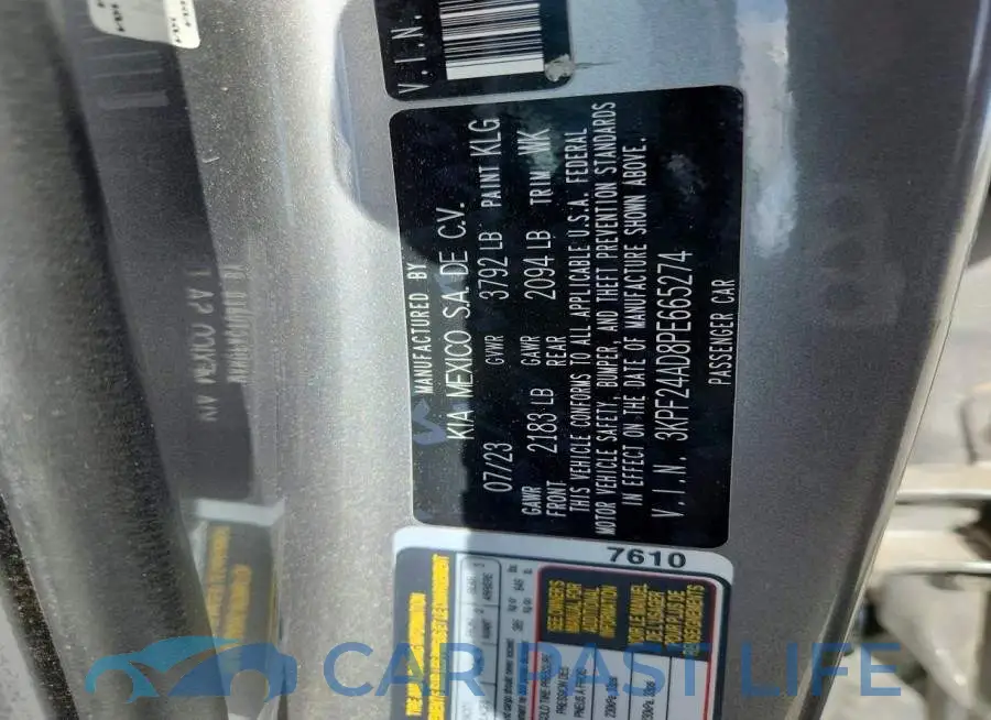 3KPF24AD8PE665274# 13