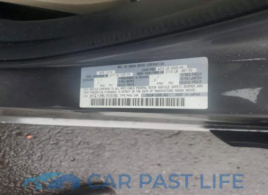 JM1GL1VM6L1515168# 12