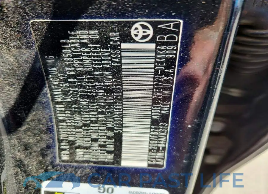 5YFBURHE6HP702617# 12