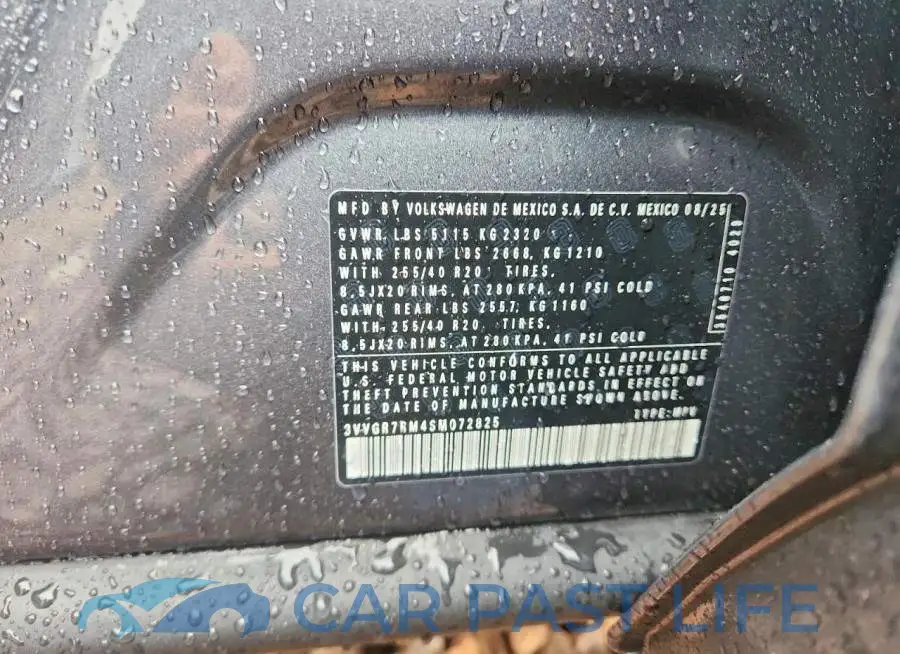 3VVGR7RM4SM072825# 13