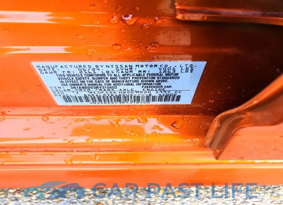 3N1AB8DV3RY370402# 12