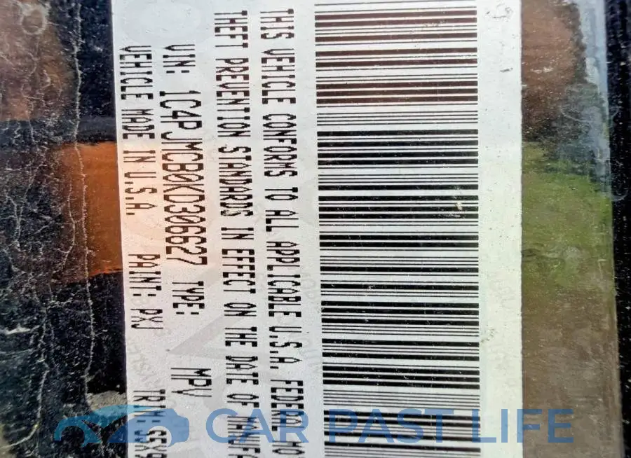 1C4PJMCB0KD306627# 10