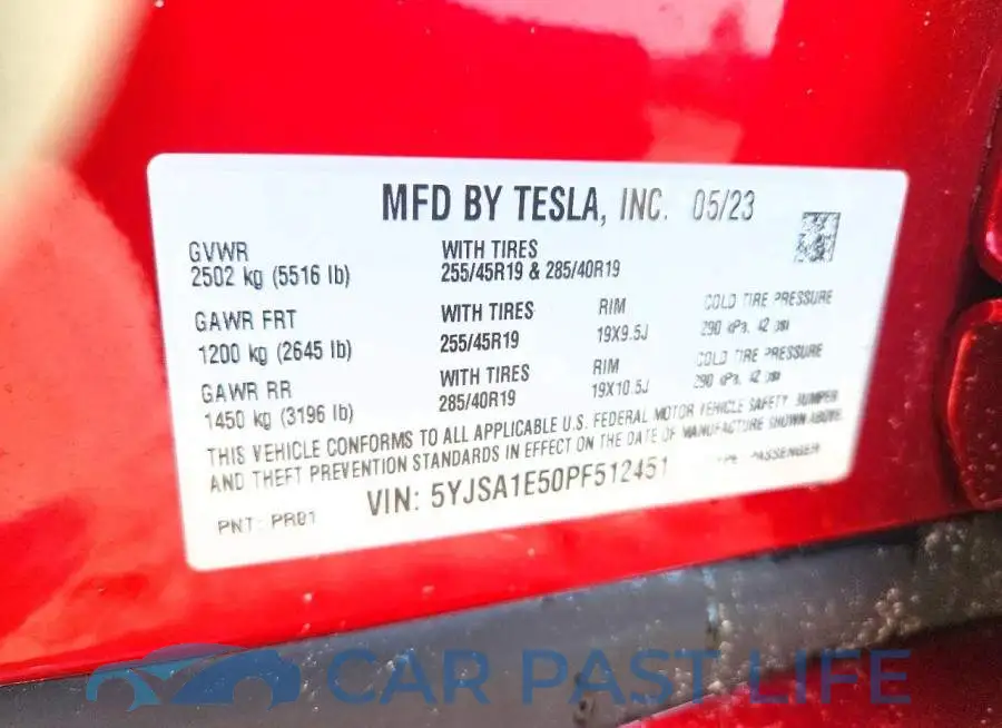 5YJSA1E50PF512451# 13