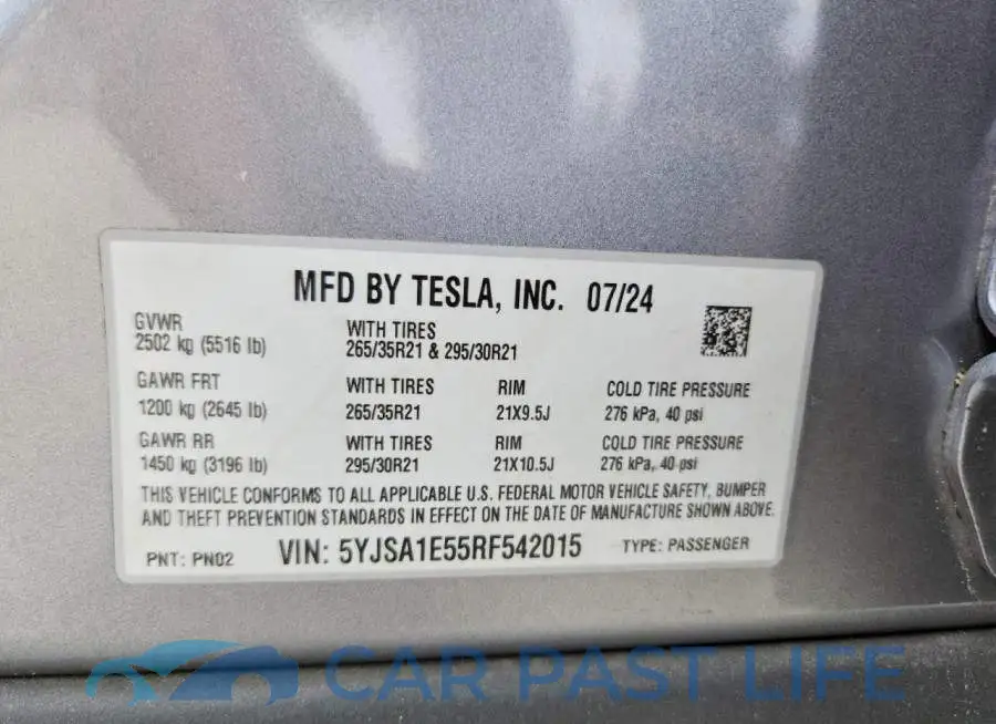 5YJSA1E55RF542015# 12